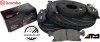 Przednie klocki BREMBO + NACINANE tarcze hamulcowe 330mm SLOTTED Jeep Grand Cherokee 3,6 V6 -2020